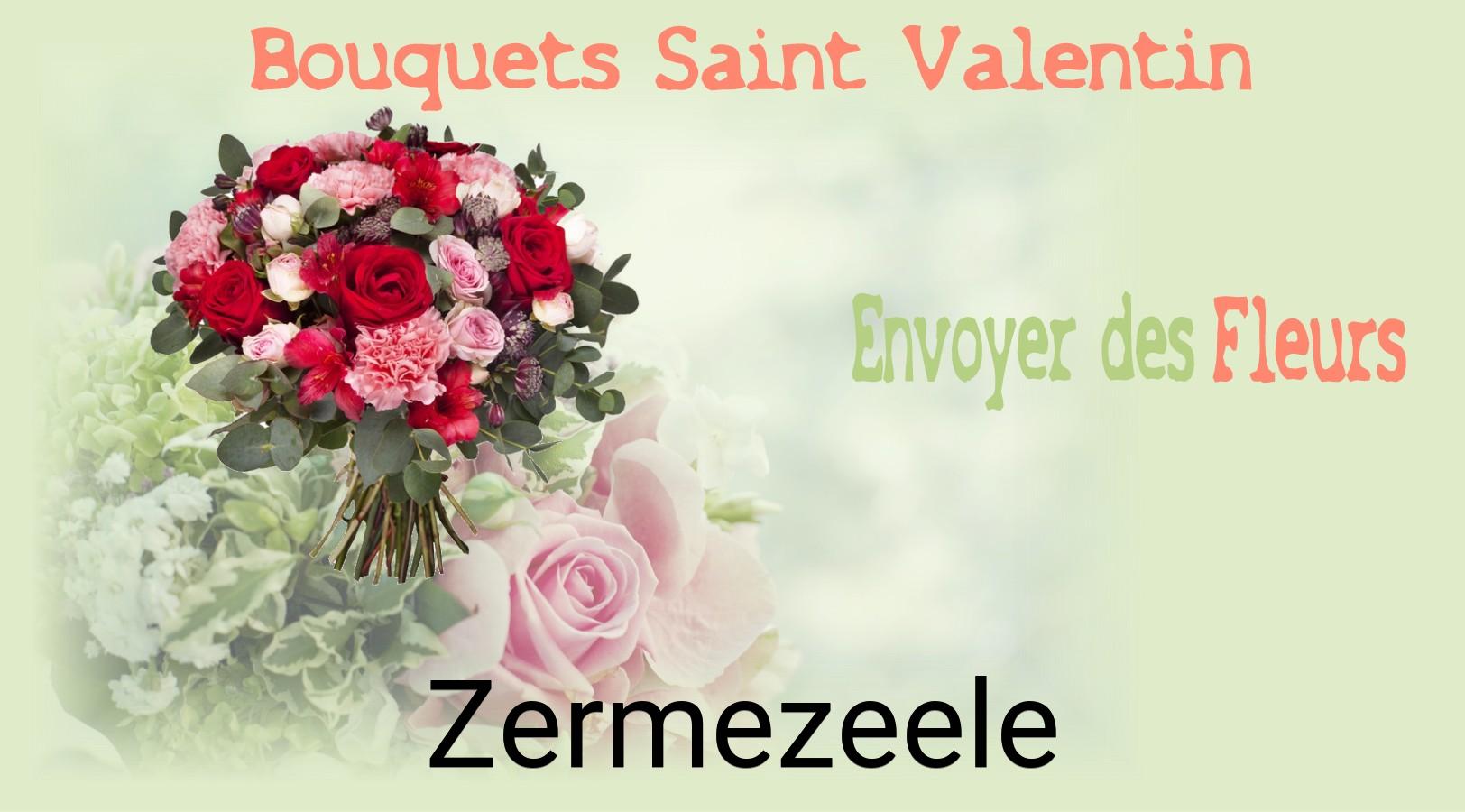 Roses de Saint-Valentin livrées à Zermezeele